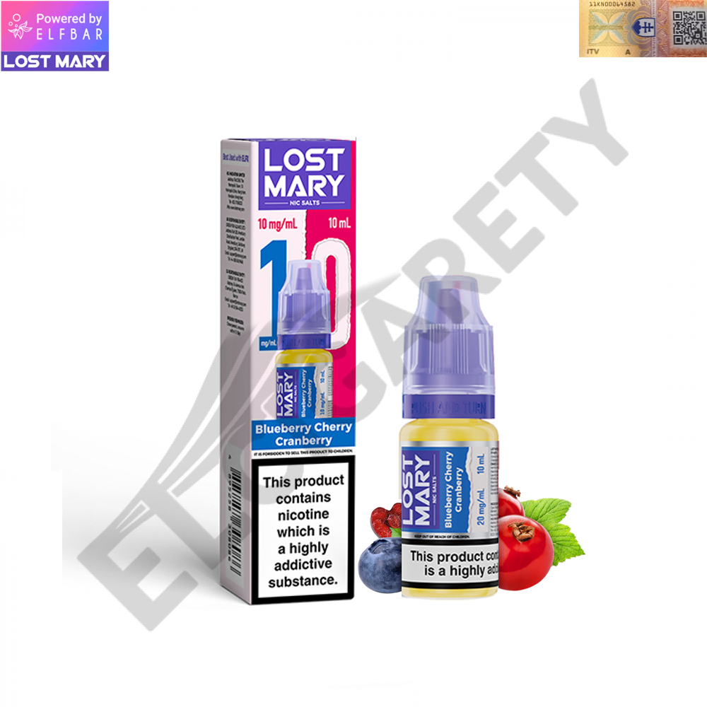 Lost Mary Blueberry Cherry Cranberry 10mg Liquid