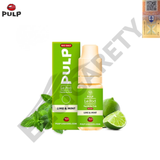 PULP Le Pod - Limetka s mätou (Lime mint) 10mg Liquid (Kópia)